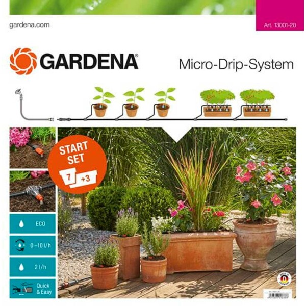 Starter Set Plant Pots GARDENA micro-drip