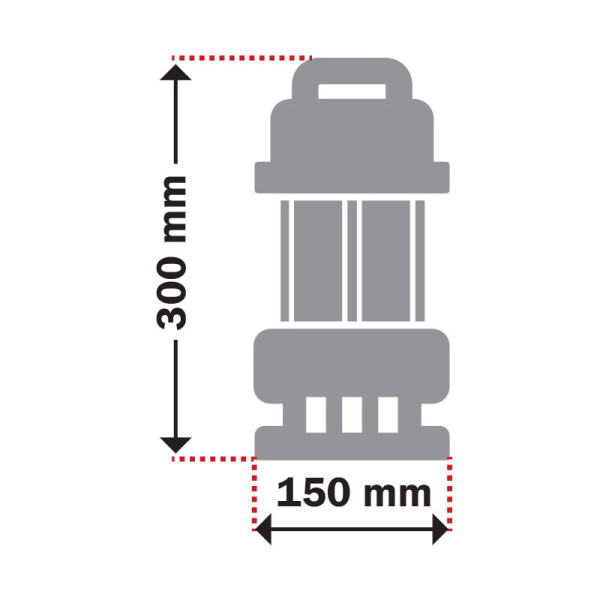 Αντλία INOX ομβρίων-υδάτων KRAFT 750W